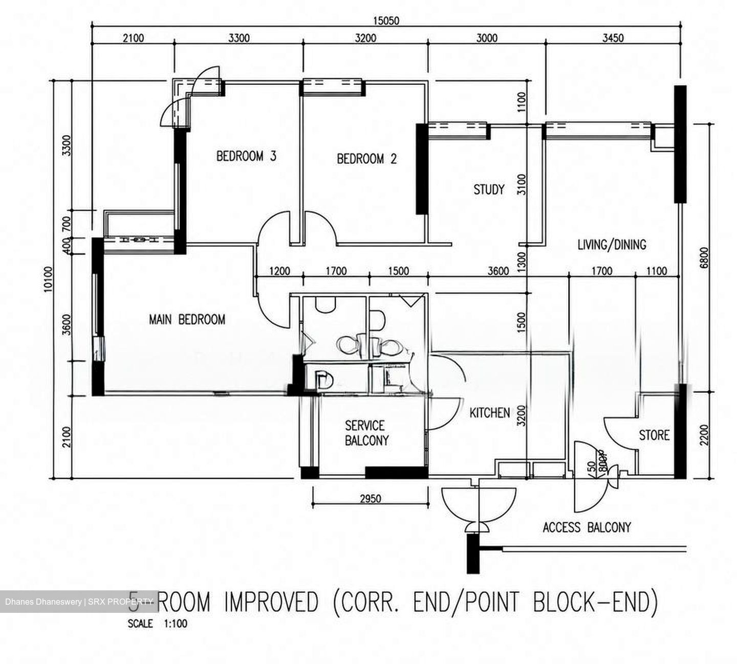 Blk 14 BOON KENG VILLE (Kallang/Whampoa), HDB 5 Rooms #586195681
